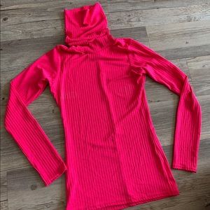 Hot pink Prettylittlething turtleneck size US4